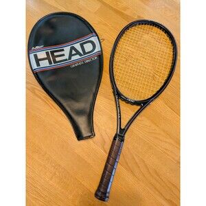 Tennis Racquet Head Graphite Director AMF Head Cover 4 1/2" Grip w/ Head Cover